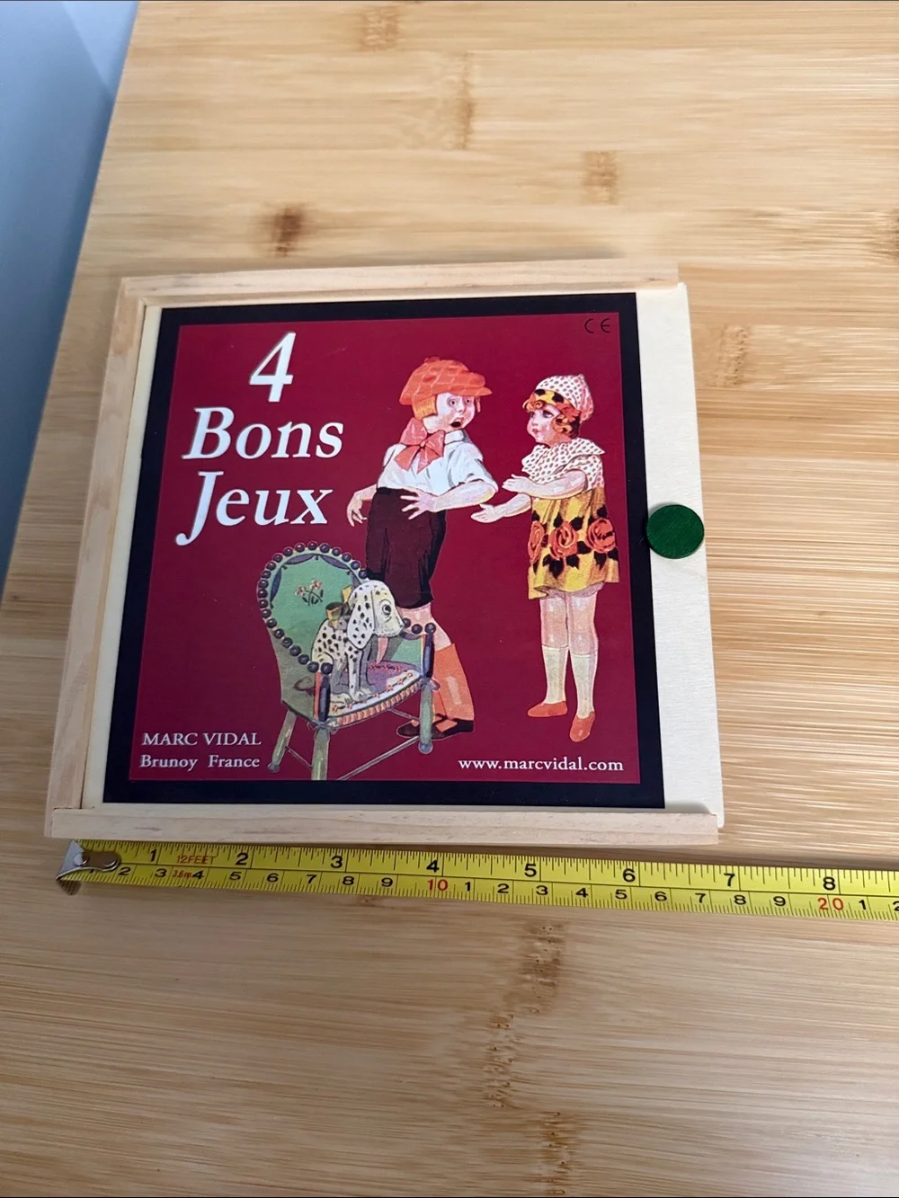 4 Bons Jeux by Marc Vidal Retro Games Checkers, Chess, Dominoes & Pick up Sticks